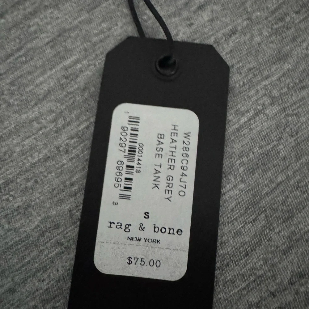 rag & bone Light Gray Tank Top - Picture 2 of 4